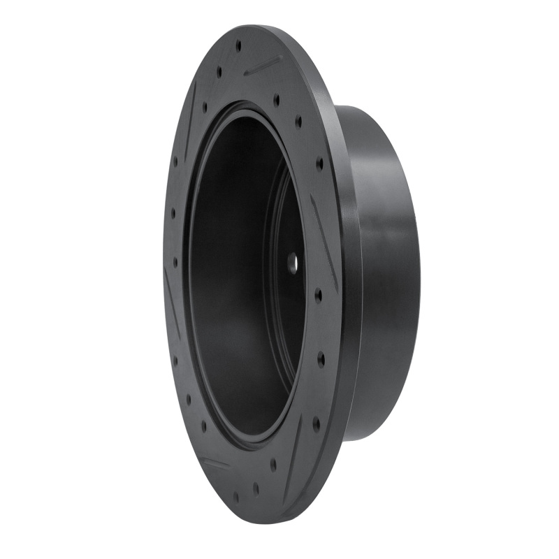 Hyundai Sonata Brake Rotor (1) - Rear Right - R1 Concepts - Drilled & Slotted - Black - `99-`06